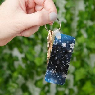 SlipperyJoe's Christmas winter magical peaceful at Key Ring