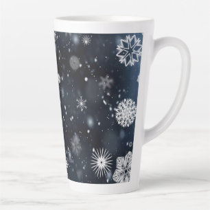 SlipperyJoe's Christmas winter magical peaceful at Latte Mug