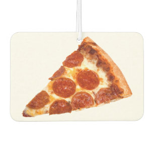 SlipperyJoe's classic pepperoni pizza slice melted Car Air Freshener