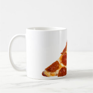 SlipperyJoe's classic pepperoni pizza slice melted Coffee Mug