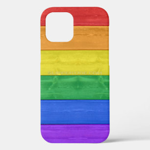 SlipperyJoe's classic rainbow tactile handcrafted  iPhone 12 Pro Case