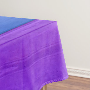 SlipperyJoe's classic rainbow tactile handcrafted  Tablecloth