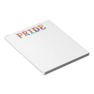 SlipperyJoe's colourful creative Pride-themed text Notepad