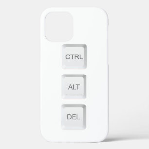 SlipperyJoe's CTRL ALT DEL computer keyboard butto iPhone 12 Pro Case