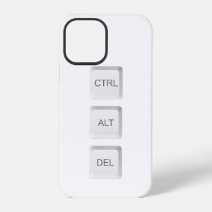 SlipperyJoe's CTRL ALT DEL computer keyboard butto iPhone 12 Pro Case