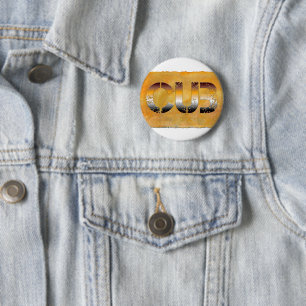 SlipperyJoe's cub bear culturally rooted LGBTQIA a 6 Cm Round Badge