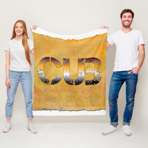 SlipperyJoe's cub bear culturally rooted LGBTQIA a Fleece Blanket