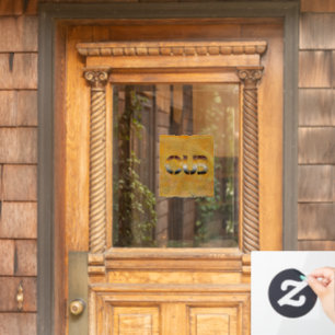 SlipperyJoe's cub bear culturally rooted LGBTQIA a Window Cling