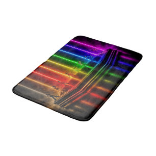 SlipperyJoe's dance performance celebrating Pride Bath Mat