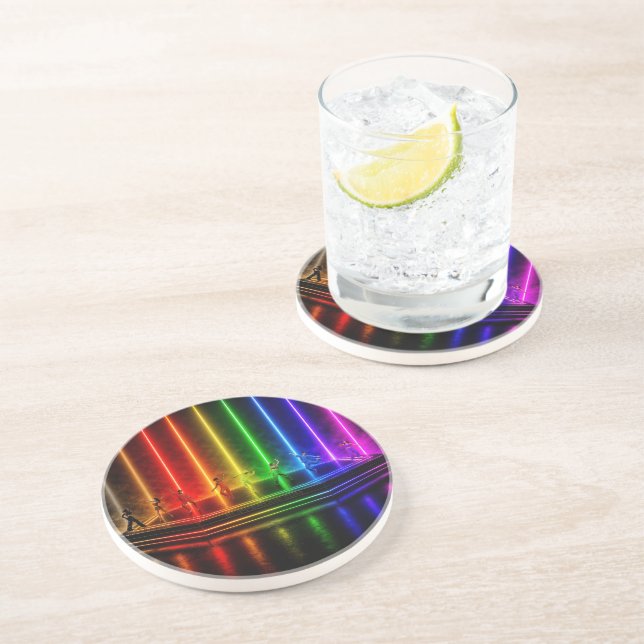 SlipperyJoe's dance performance celebrating Pride  Coaster (Side)