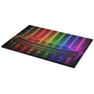 SlipperyJoe's dance performance celebrating Pride Cutting Board