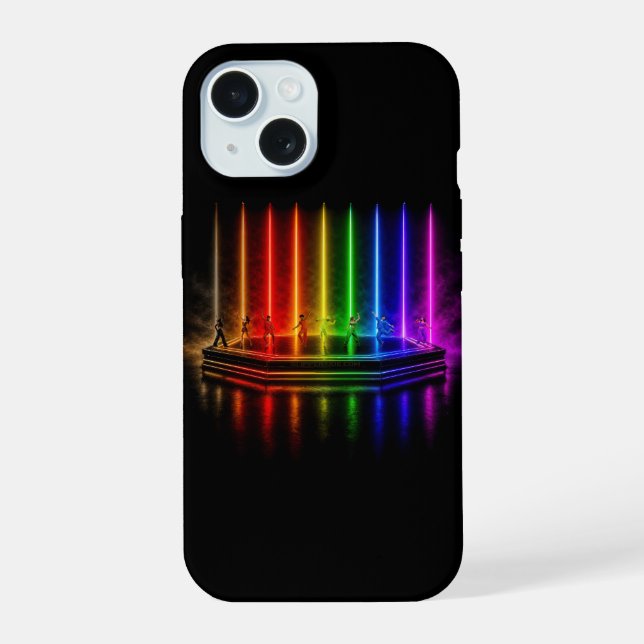 SlipperyJoe's dance performance celebrating Pride  iPhone 15 Case (Back)