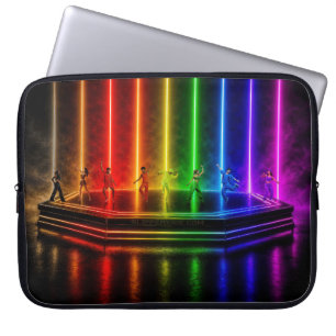 SlipperyJoe's dance performance celebrating Pride  Laptop Sleeve