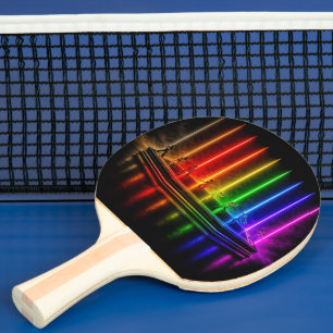 SlipperyJoe's dance performance celebrating Pride Ping Pong Paddle
