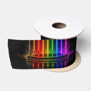 SlipperyJoe's dance performance celebrating Pride Satin Ribbon