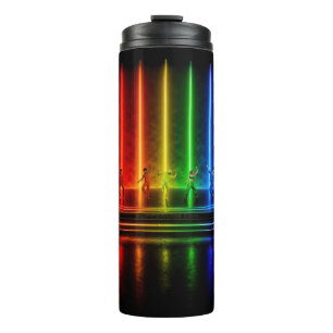 SlipperyJoe's dance performance celebrating Pride Thermal Tumbler