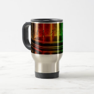 SlipperyJoe's dance performance celebrating Pride Travel Mug
