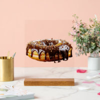 SlipperyJoe's decadent donut covered thick glossy
