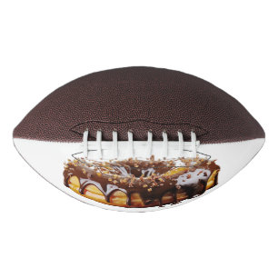 SlipperyJoe's decadent donut covered thick glossy  American Football