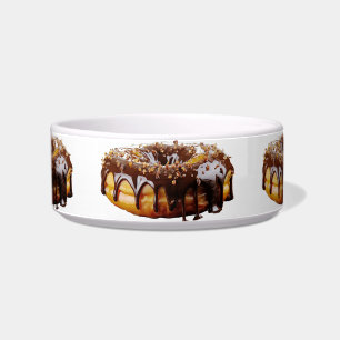 SlipperyJoe's decadent donut covered thick glossy  Bowl