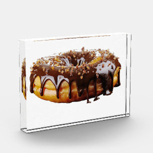 SlipperyJoe's decadent donut covered thick glossy  Photo Block