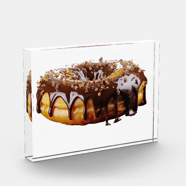 SlipperyJoe's decadent donut covered thick glossy  Photo Block (Left)