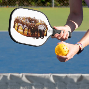 SlipperyJoe's decadent donut covered thick glossy  Pickleball Paddle