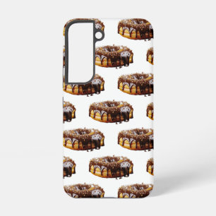 SlipperyJoe's decadent donut covered thick glossy  Samsung Galaxy Case