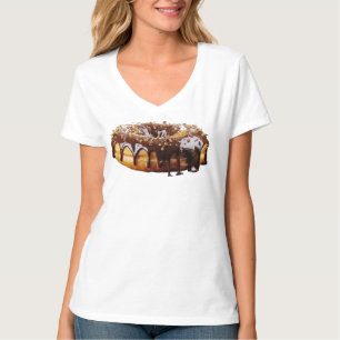 SlipperyJoe's decadent donut covered thick glossy T-Shirt