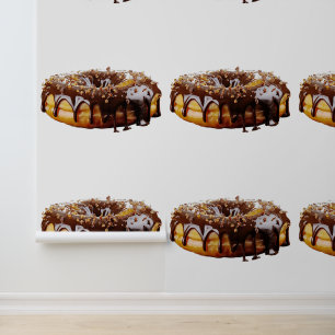 SlipperyJoe's decadent donut covered thick glossy  Wallpaper