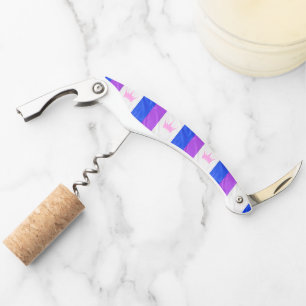 SlipperyJoe's drag culture pride flag purple spiri Corkscrew
