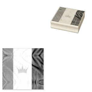 SlipperyJoe's drag culture pride flag purple spiri Rubber Stamp