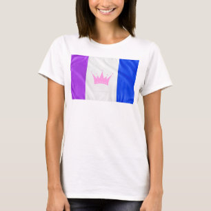 SlipperyJoe's drag culture pride flag purple spiri T-Shirt