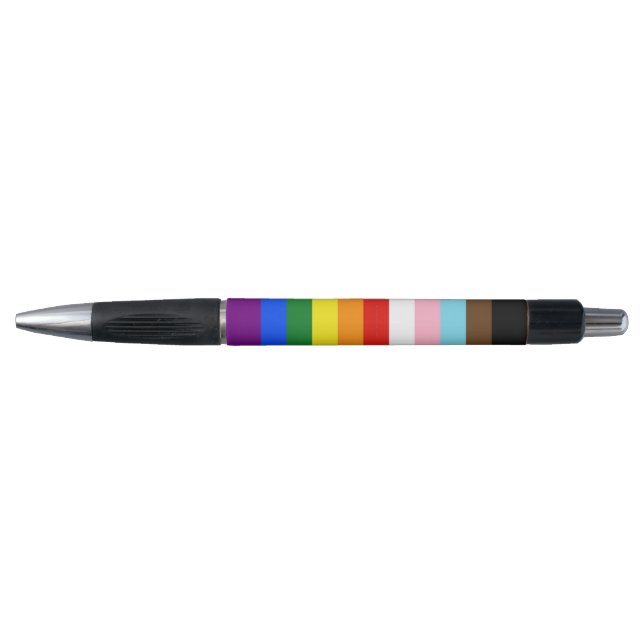 SlipperyJoe's Eleven Stripe Pride Flag blends Phil (Front)