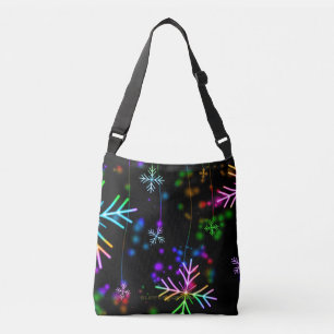 SlipperyJoe's festive lively Christmas atmosphere Crossbody Bag