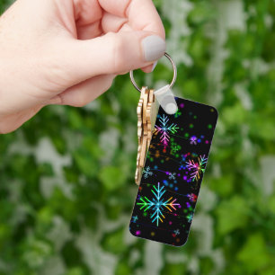 SlipperyJoe's festive lively Christmas atmosphere  Key Ring