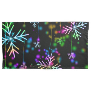 SlipperyJoe's festive lively Christmas atmosphere  Pillowcase