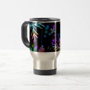 SlipperyJoe's festive lively Christmas atmosphere Travel Mug