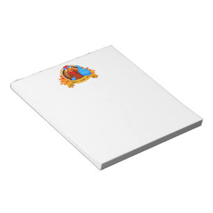 SlipperyJoe's fun cartoon-style Thanksgiving desig Notepad