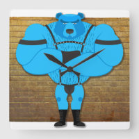 SlipperyJoe's gay muscle bear cartoon thong leathe