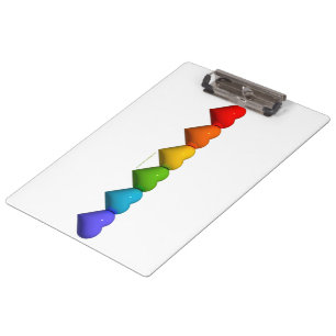 SlipperyJoe's glossy 3D heart shapes glyphs create Clipboard