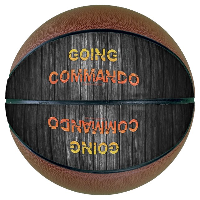 SlipperyJoe's going commando dive-bar energy grit  Basketball (Front)