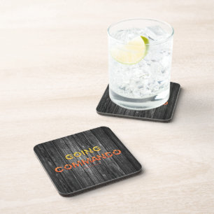 SlipperyJoe's going commando dive-bar energy grit Coaster