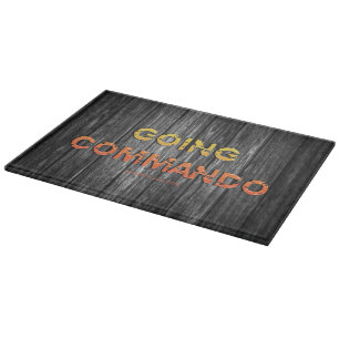 SlipperyJoe's going commando dive-bar energy grit Cutting Board
