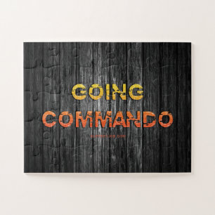 SlipperyJoe's going commando dive-bar energy grit Jigsaw Puzzle