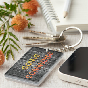 SlipperyJoe's going commando dive-bar energy grit Key Ring