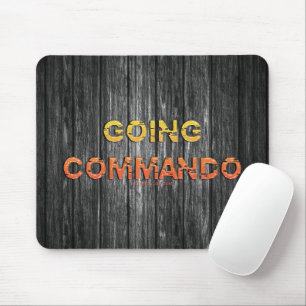 SlipperyJoe's going commando dive-bar energy grit Mouse Mat