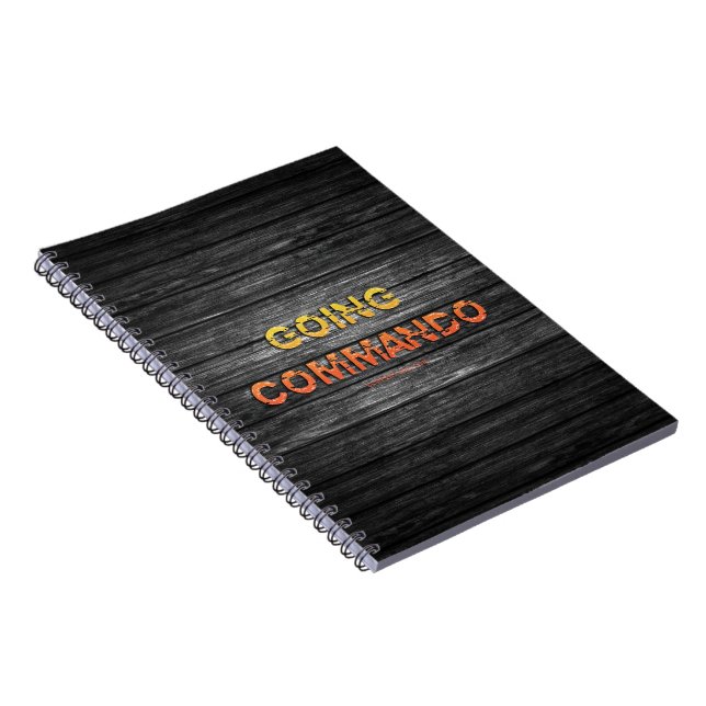 SlipperyJoe's going commando dive-bar energy grit  Notebook (Right Side)