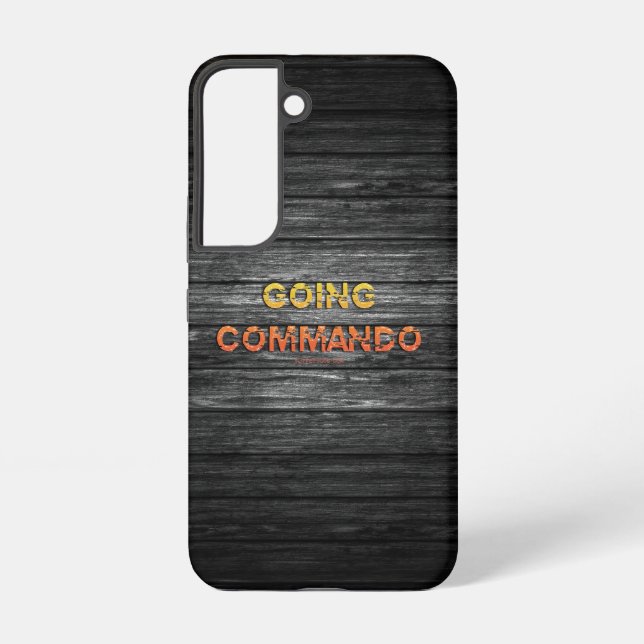 SlipperyJoe's going commando dive-bar energy grit  Samsung Galaxy S22 Case (Back)