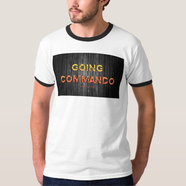 SlipperyJoe's going commando dive-bar energy grit  T-Shirt (Front)